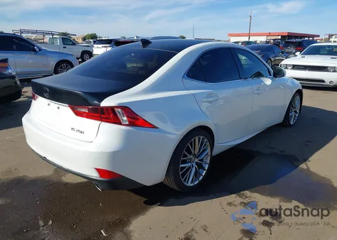 2014 Lexus Is 250 из США, поврежденный, VIN JTHBF1D20E5013381